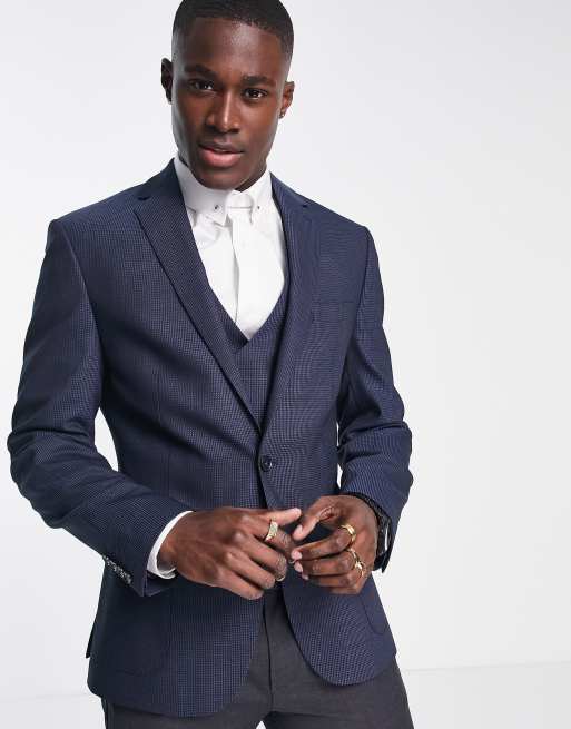 Textured hotsell wool blazer