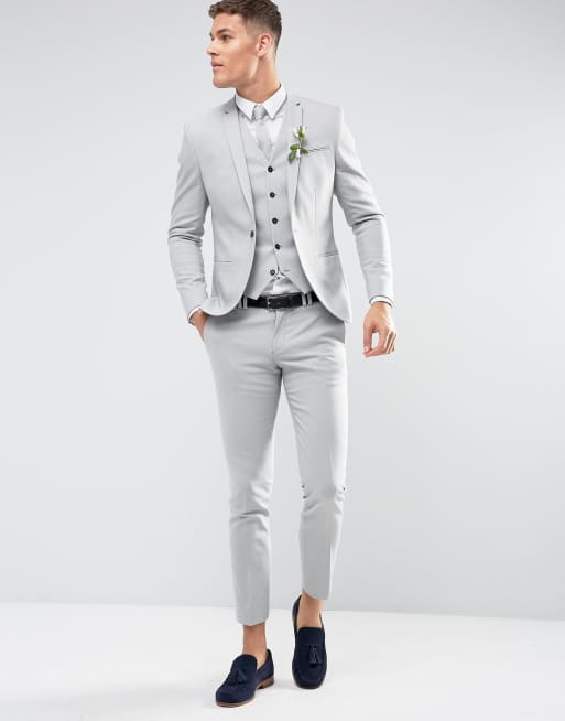 Skinny wedding suits clearance