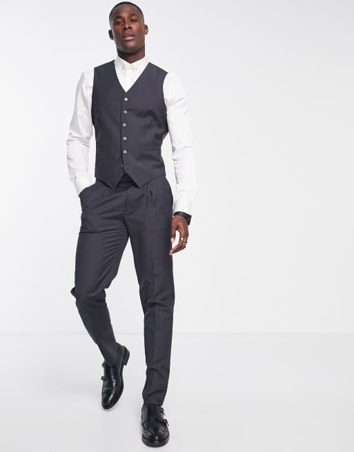 Merino wool hot sale waistcoat mens