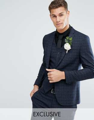 Noak Slim Wedding Suit Jacket in Texture | ASOS