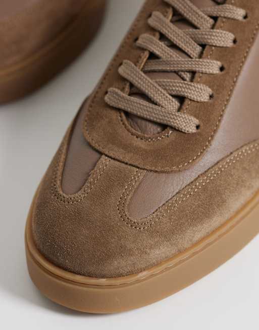 NOAK sneakers stringate realizzate in Portogallo in mix di pelle e camoscio, 3 di 5