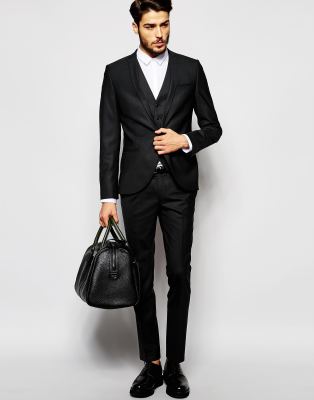 super skinny fit suit