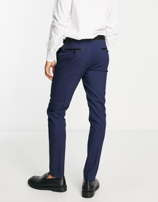 Blue 2024 tuxedo pants