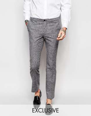 Winter white store wool pants suit