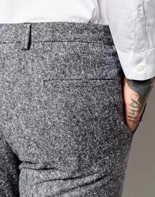 winter white wool pants