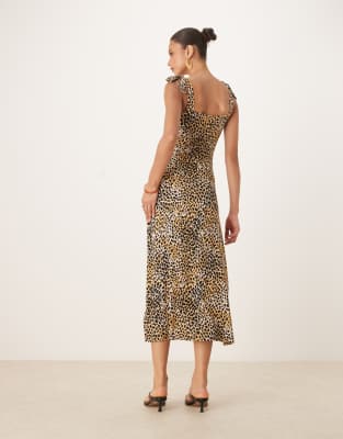 NOBODY'S CHILD ADRIAN CAMI MIDI DRESS 