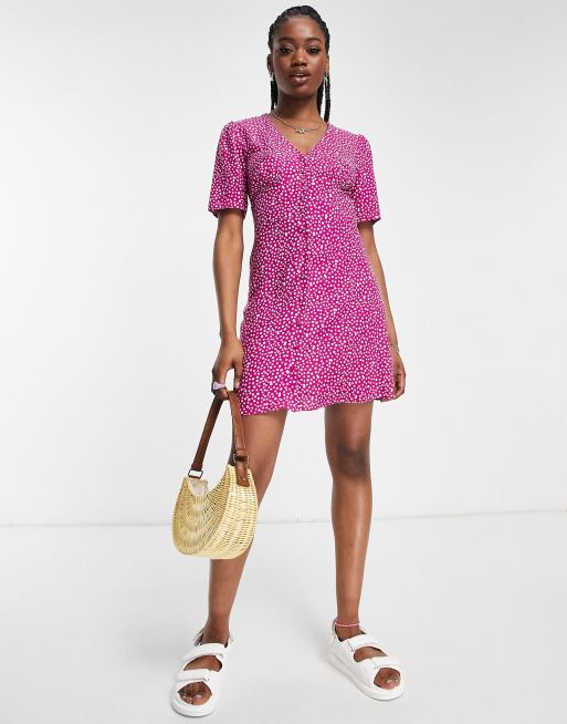 Calvin klein ditsy outlet floral dress