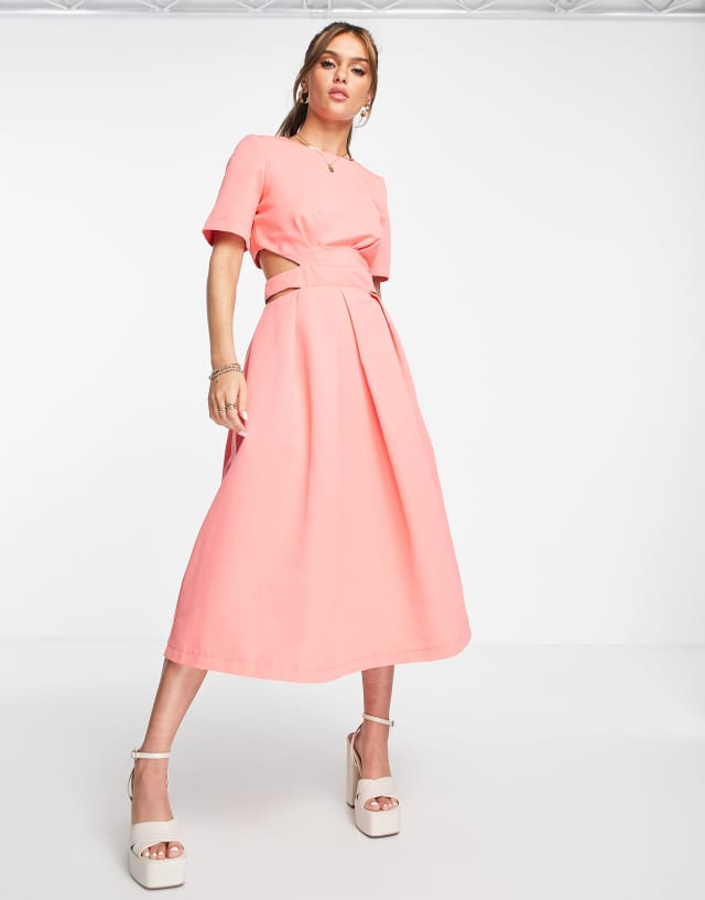 Nobody's Child Alice dress in coral