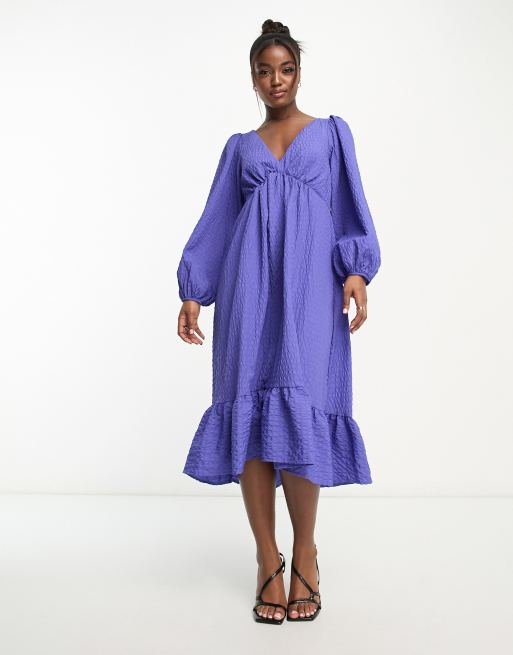 Nobody's Child – Ammie – Midikleid in Immergrün-Blau, 4 von 4