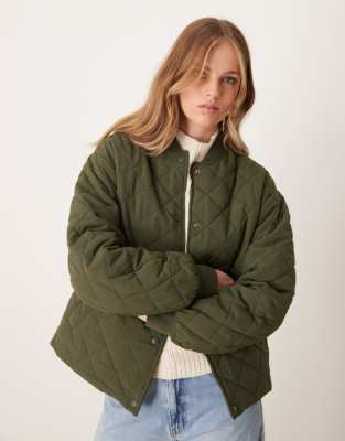 Nobody's Child - Bailey - Bomberjacke in Khaki-Grün