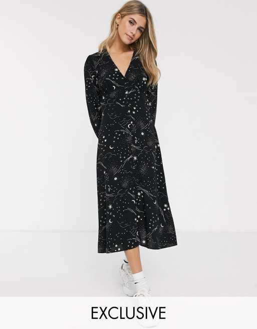 Asos galaxy hot sale dress