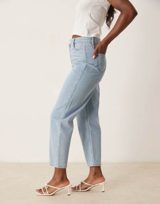 NOBODY'S CHILD BARREL LEG JEANS 