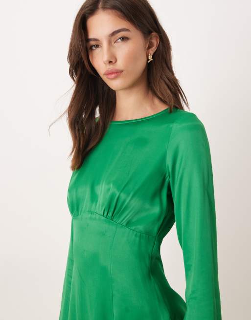 Nobody's Child Bella mini dress in green, 4 of 4