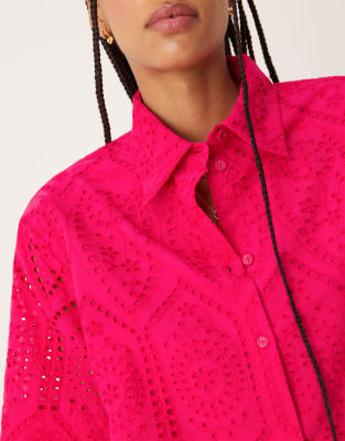 NOBODY'S CHILD BENNIE CROPPED SHIRT 