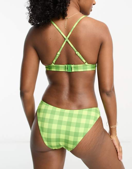 Nobody's Child bikini bottom in green