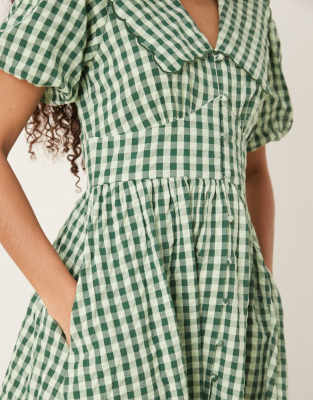 NOBODY'S CHILD BIRDIE MIDI DRESS 
