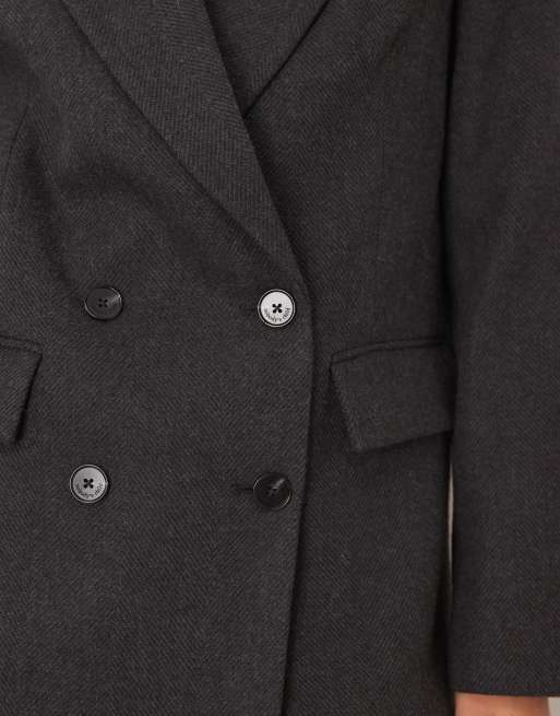 Nobody's Child - Blazer doppiopetto in lana grigio, 4 di 4