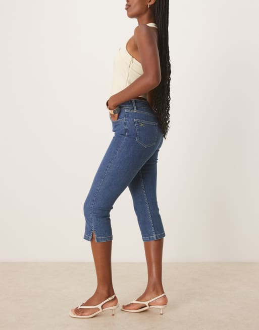 Nobody's Child capri slim leg jeans in blue wash, 2 of 5