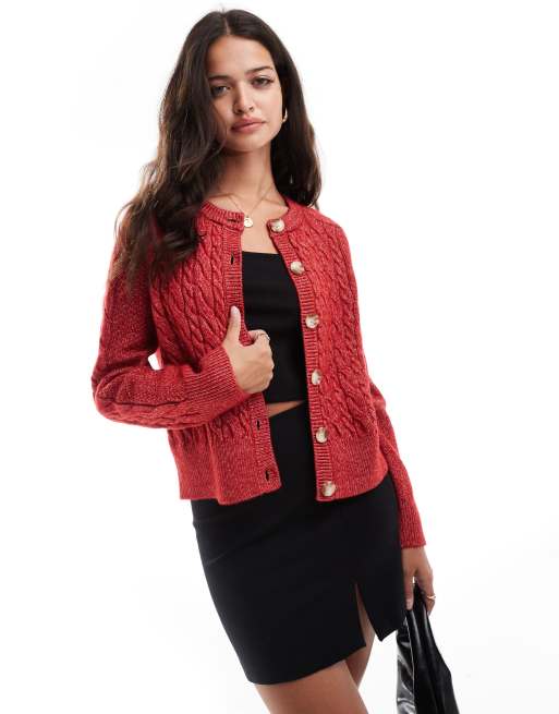 Nobody's Child - Cardigan spesso rosso