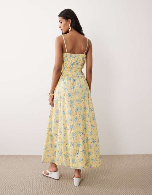 Nobody's Child – Citrongul midiklänning, 2 av 4