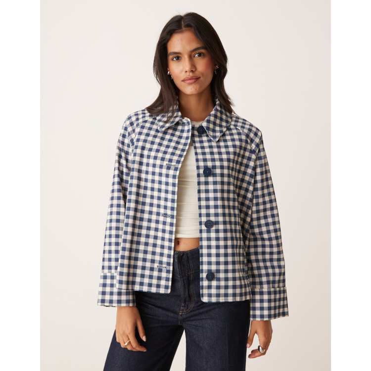ジャケット・アウター rikotokyo Gilet blouse(Gingham check) riko Gilet blouse(Gingham check)