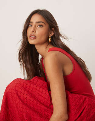 NOBODY'S CHILD COLORADO MIDI DRESS 