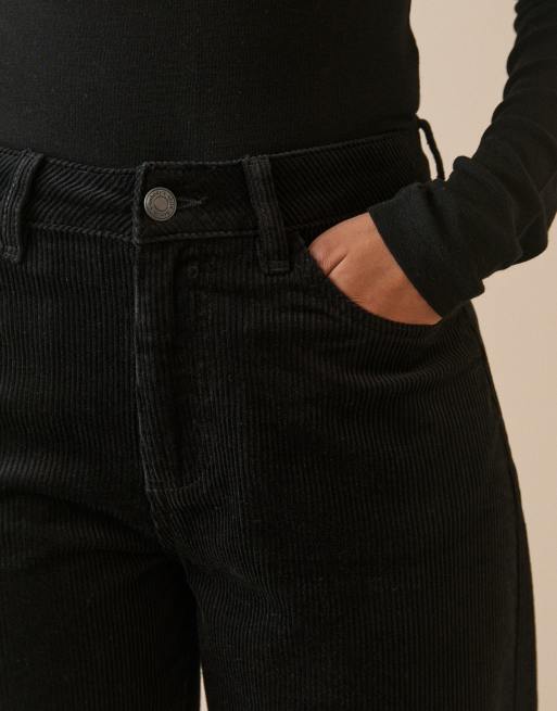 Nobody's Child Cord-Barrel-Leg-Hose in Schwarz, 3 von 5