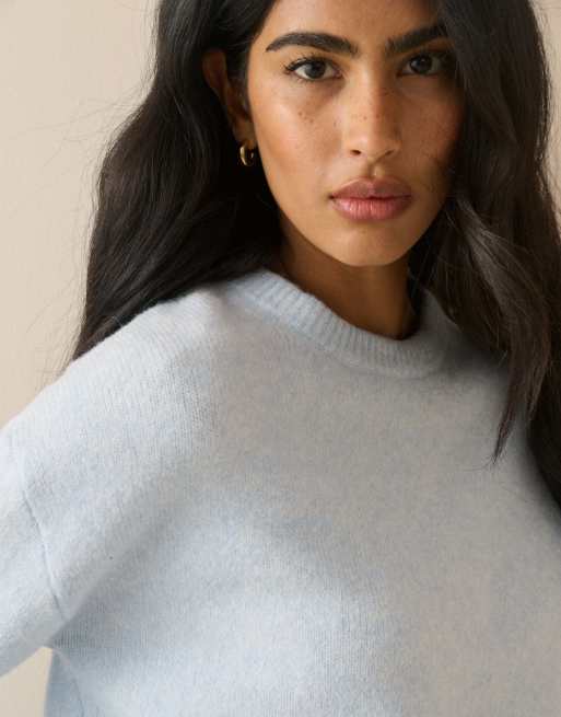 Nobody's Child Crew neck jumper in blue, 2 of 5