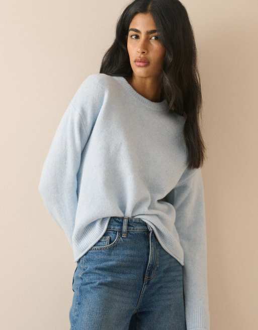 Nobody's Child Crew neck jumper in blue, 4 of 5