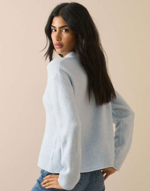 Nobody's Child Crew neck jumper in blue, 5 of 5
