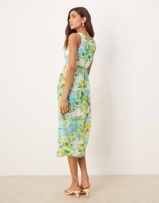 NOBODY'S CHILD DAVINA CAMI MIDI DRESS 