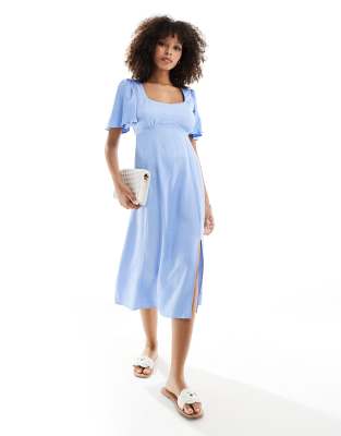 Nobody’s Child Dee Dee midi dress in blue