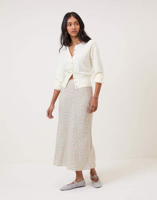 Nobody's Child Ditsy floral mila midi skirt in multi, 4 of 5