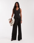 [Nobody's Child] Nobody's Child Evander drawcord tailored pants in grey (part of a set) 12 Grey