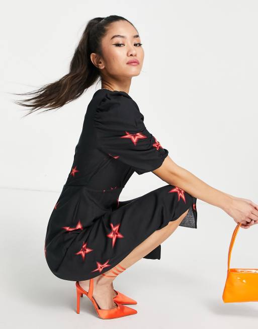 Nobody's Child – Evie – Sukienka maxi w gwiazdy w stylu retro, 2 z 4