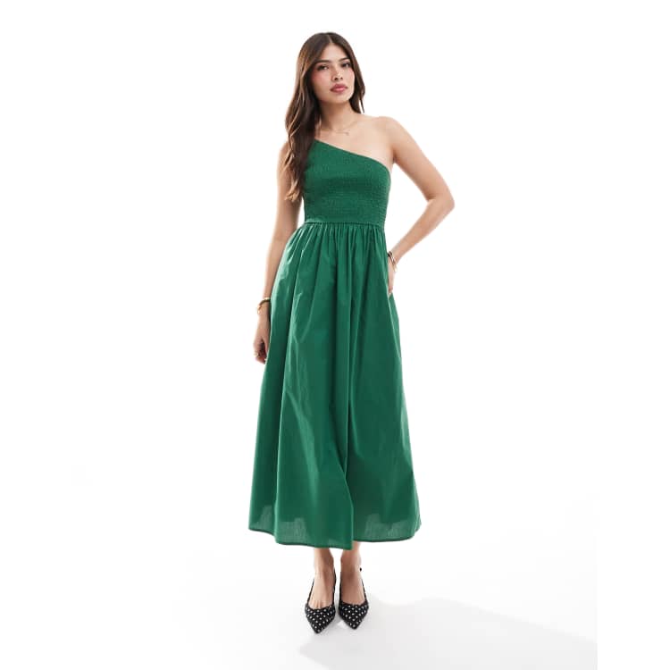 georgia green dress FINAL SALE Georgia Dress in Opal Green Metallic Linen XXS main image 0
