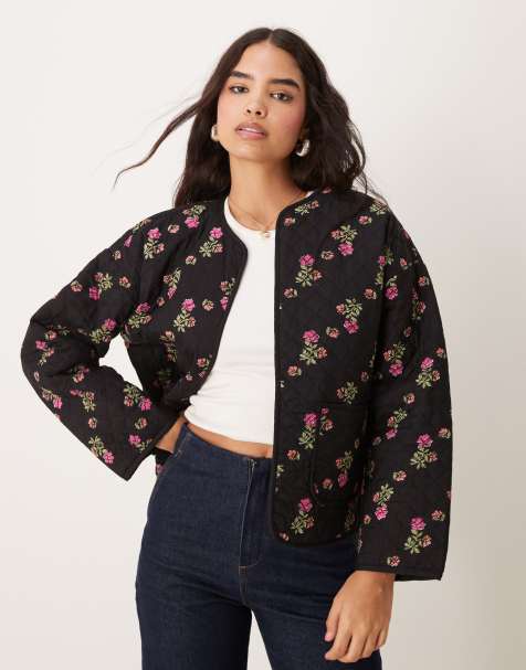 Nobody's Child – Gesteppte Wendejacke mit Blumenmuster - view 1