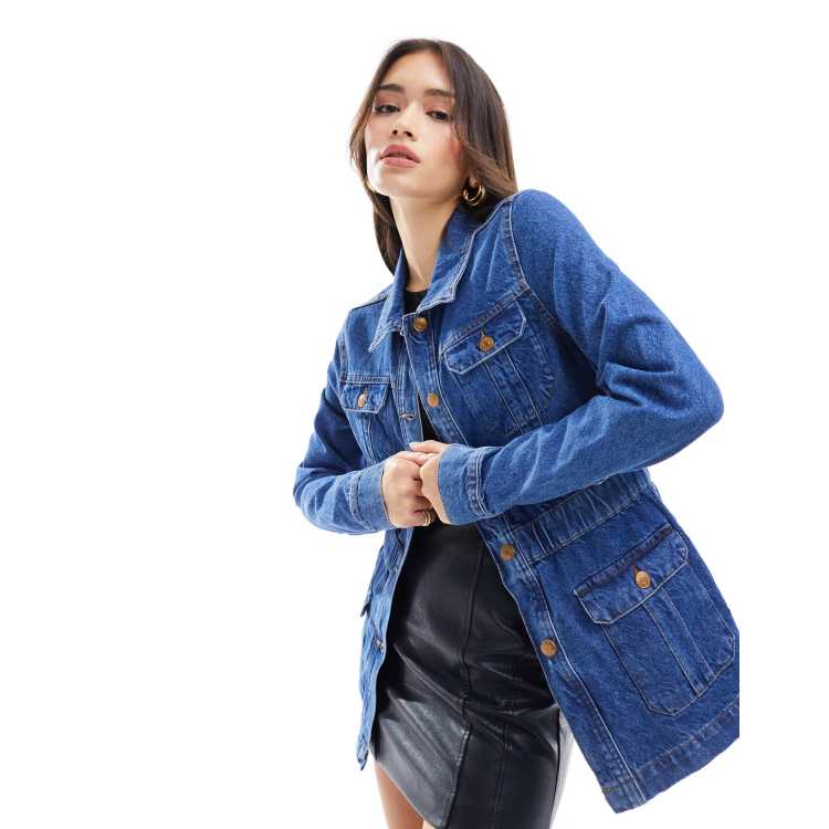 Nobody denim leather shops jacket