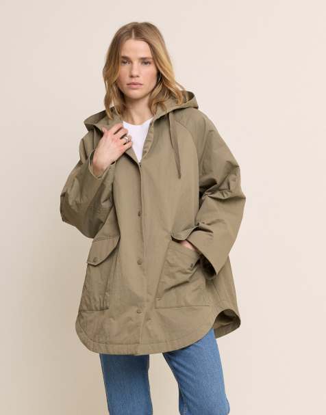Nobody's Child Hooded parka jacket in green - view 1