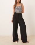 [Nobody's Child] Nobody's Child Jax tailored pants in black 16 Black