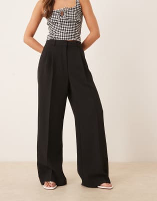 Nobody's Child Jax Tailored Pants In Black