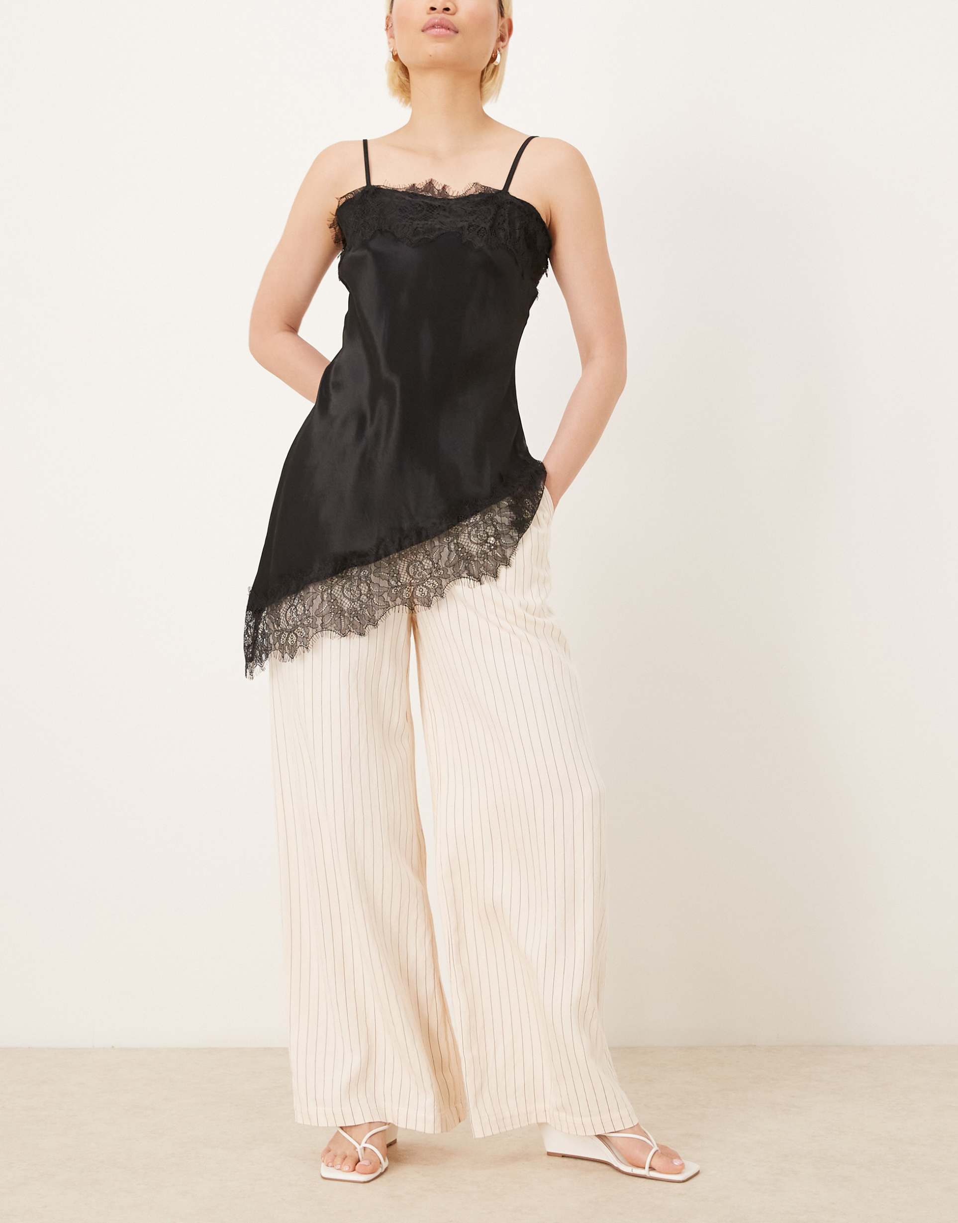 nobody's child kerry pants in cream - part of a set