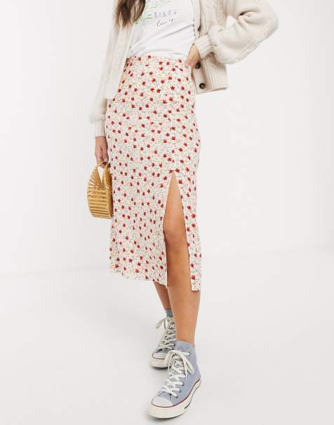 Dames Rok Van Imitatie Suède Vintage Modieus Casual Asymmetrisch Medium Taille Rokken Effen Kwastje Inelastisch Straat Uitgaan Bruin Zomer Polyester P14539826