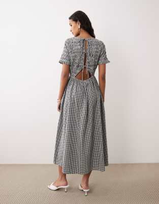 Nobody's Child - Leah - Mehrfarbiges Midikleid-Bunt