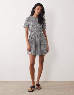 Nobody's Child Leah Mini Dress In Black