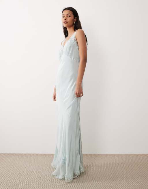 cooper embroidered satin maxi dress Baroque-Embroidered Silk Satin Short Nightgown – Flora Lastraioli Shop  Online