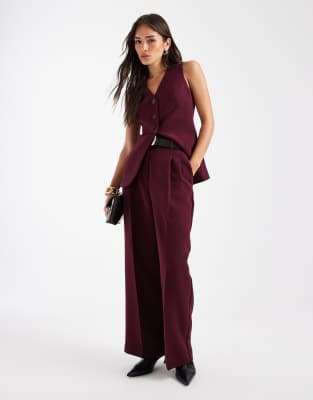 Nobody's Child Leo Longline Vest In Purple