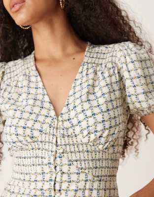 NOBODY'S CHILD LUCINDA MIDI TEA DRESS 