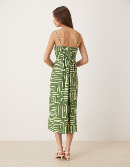 green and white swirl dress 60s Mod Mini Dress  Pastel Swirl Psychedelic Print, High Neck