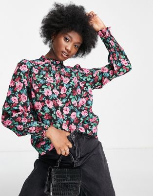 Nobody's Child Marina floral top in print
